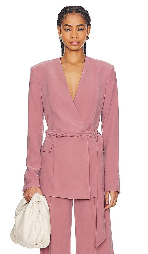 sabina musayev galileo jacket in mauve. - size m (also in s)