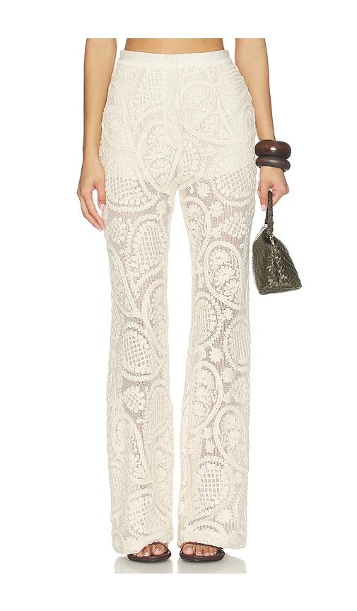 sabina musayev harris pants in neutral. - size l (also in s, m)