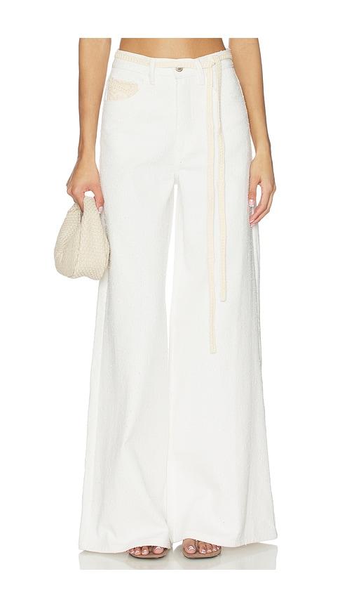 sabina musayev maja pants in white. - size l (also in s, xl)