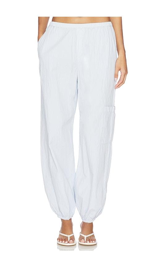 sablyn tonni slouchy jogger in blue. - size l (also in s, xs, m)