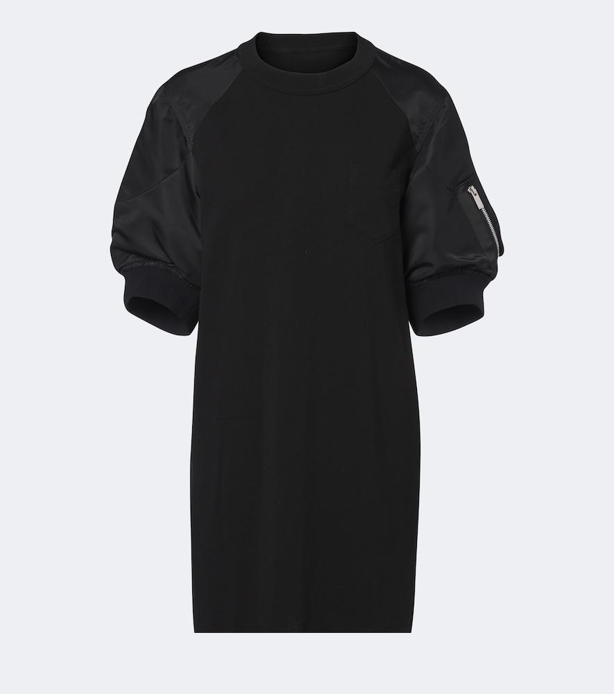 sacai cotton minidress