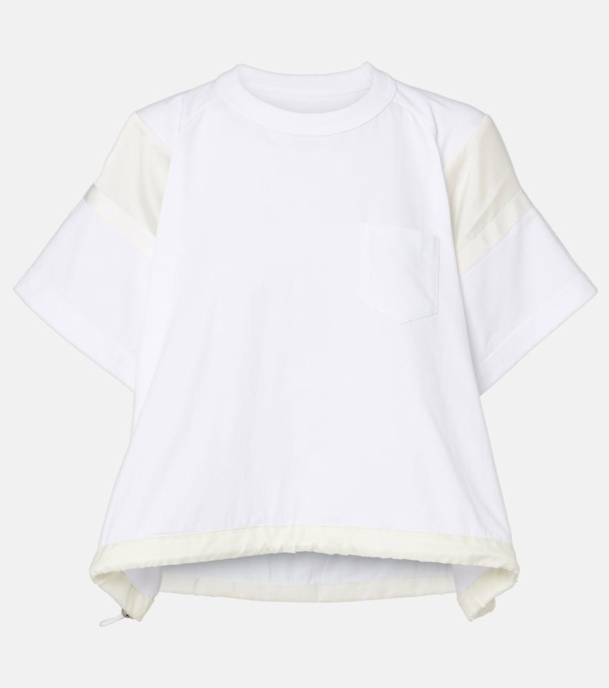 sacai cotton t-shirt
