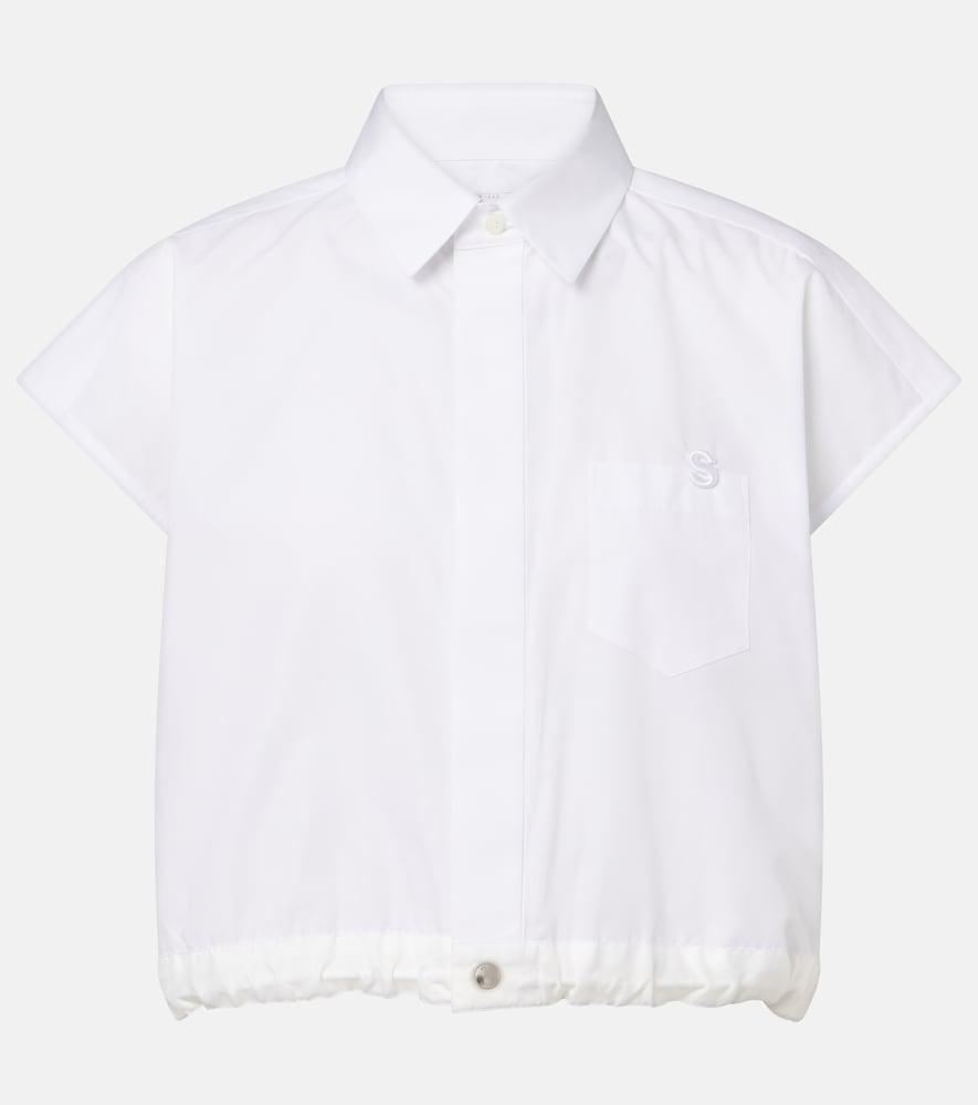 sacai poplin shirt