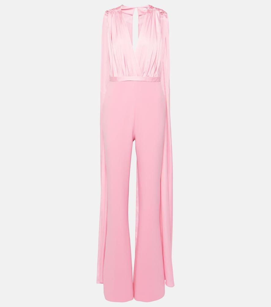 safiyaa bianca caped jumpsuit