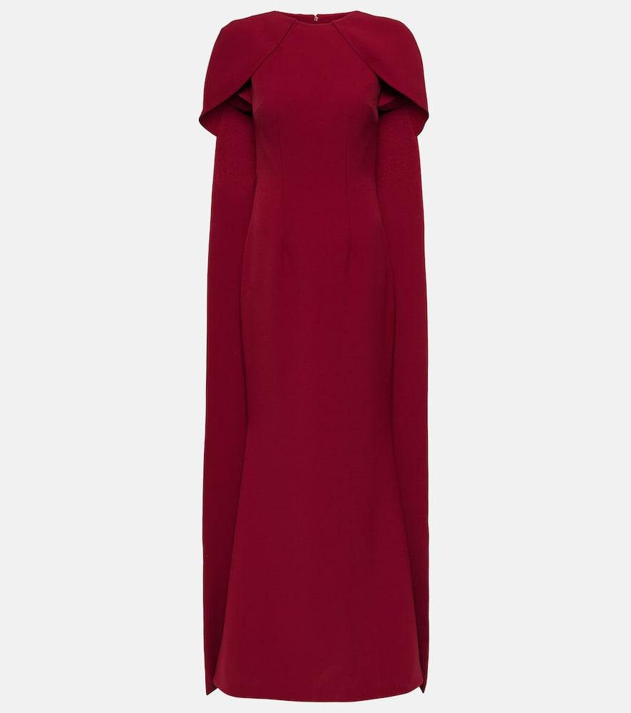 safiyaa ginkgo caped gown