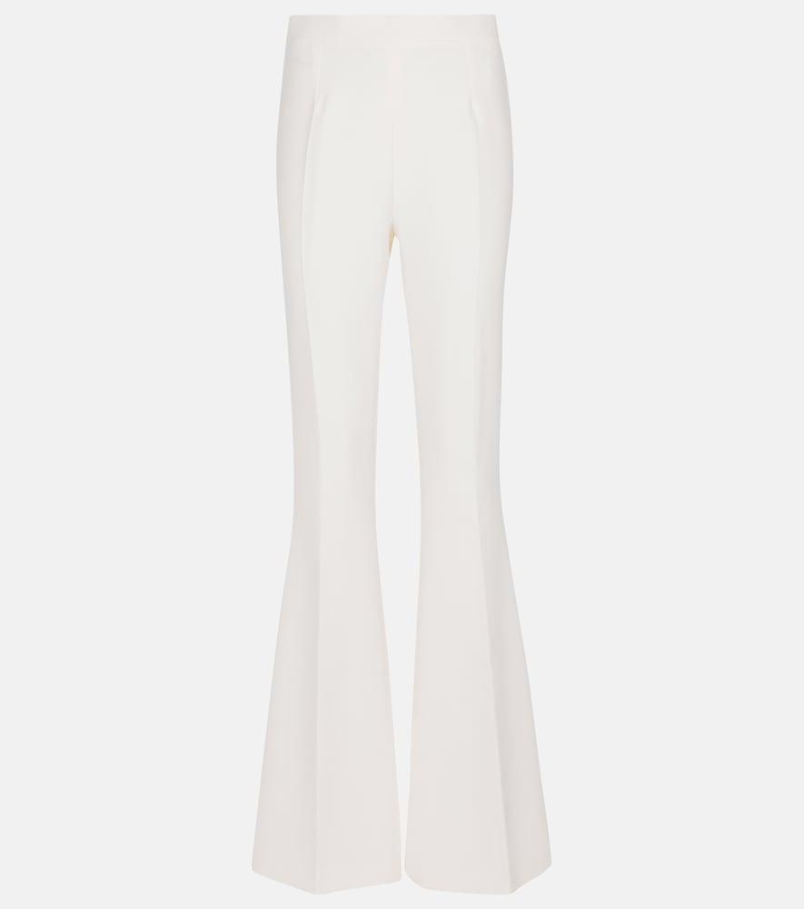 safiyaa halluana high-rise flared pants