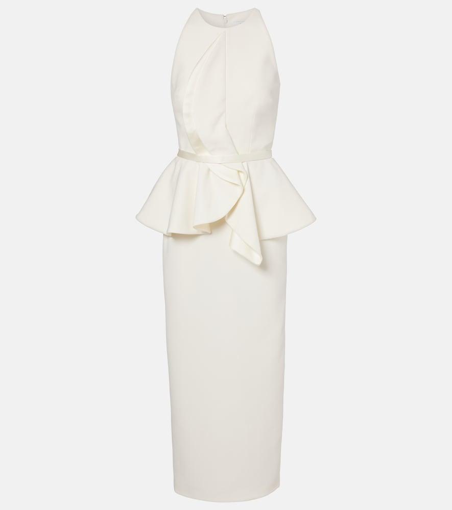 safiyaa riya ruffled cocktail dress