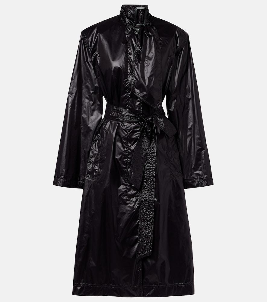 saint laurent belted trench coat