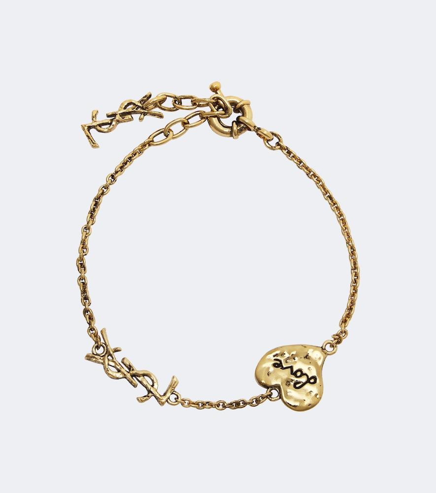 saint laurent cassandre chain bracelet