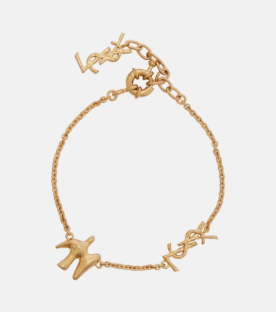 saint laurent cassandre chain bracelet