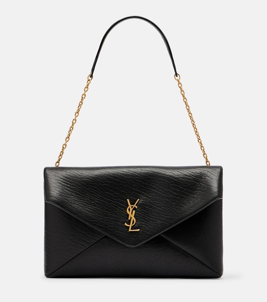 saint laurent cassandre leather shoulder bag