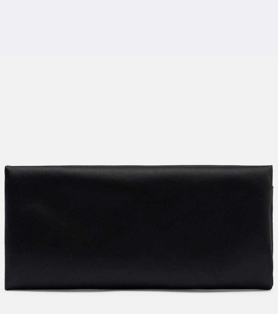 saint laurent cassandre satin clutch