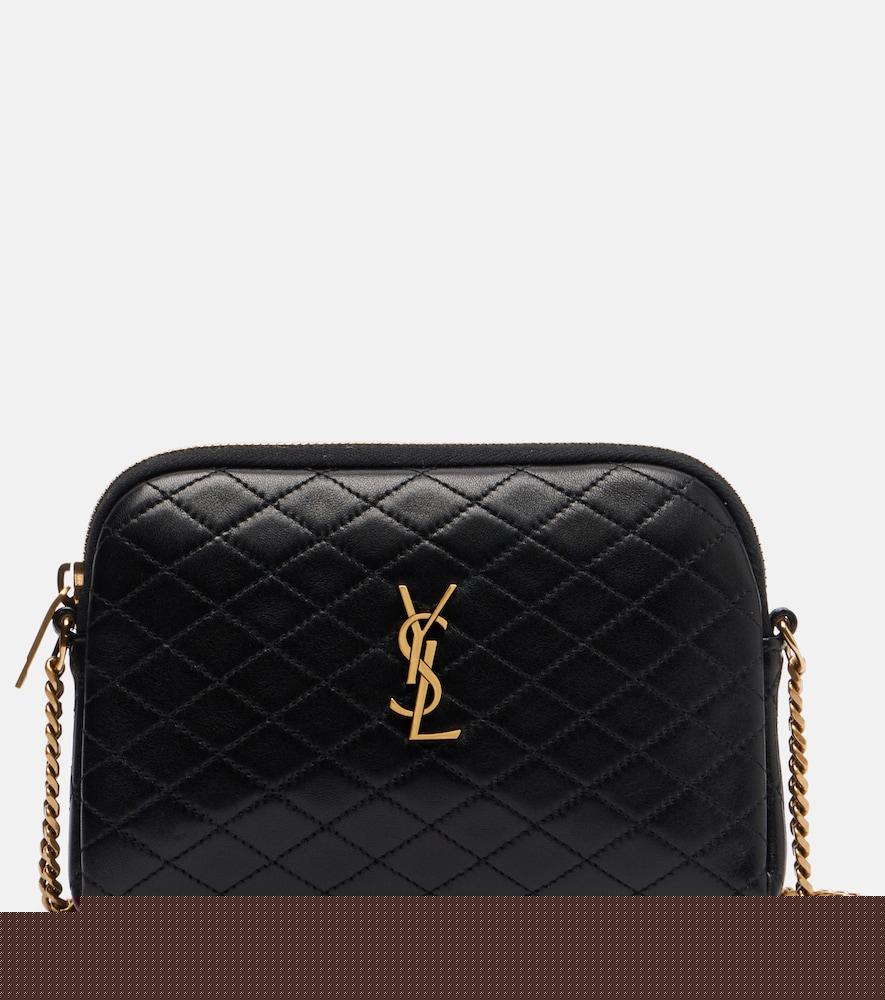 saint laurent gaby quilted leather shoulder bag