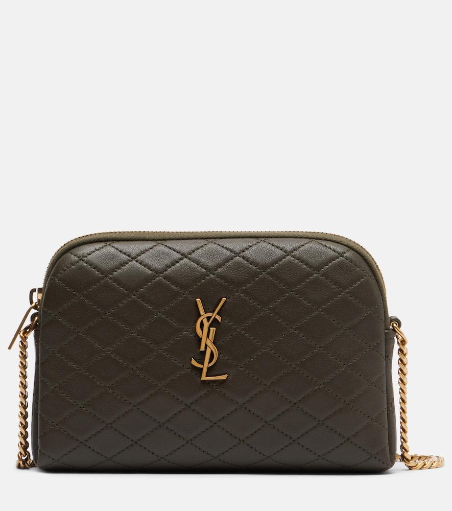 saint laurent gaby quilted leather shoulder bag