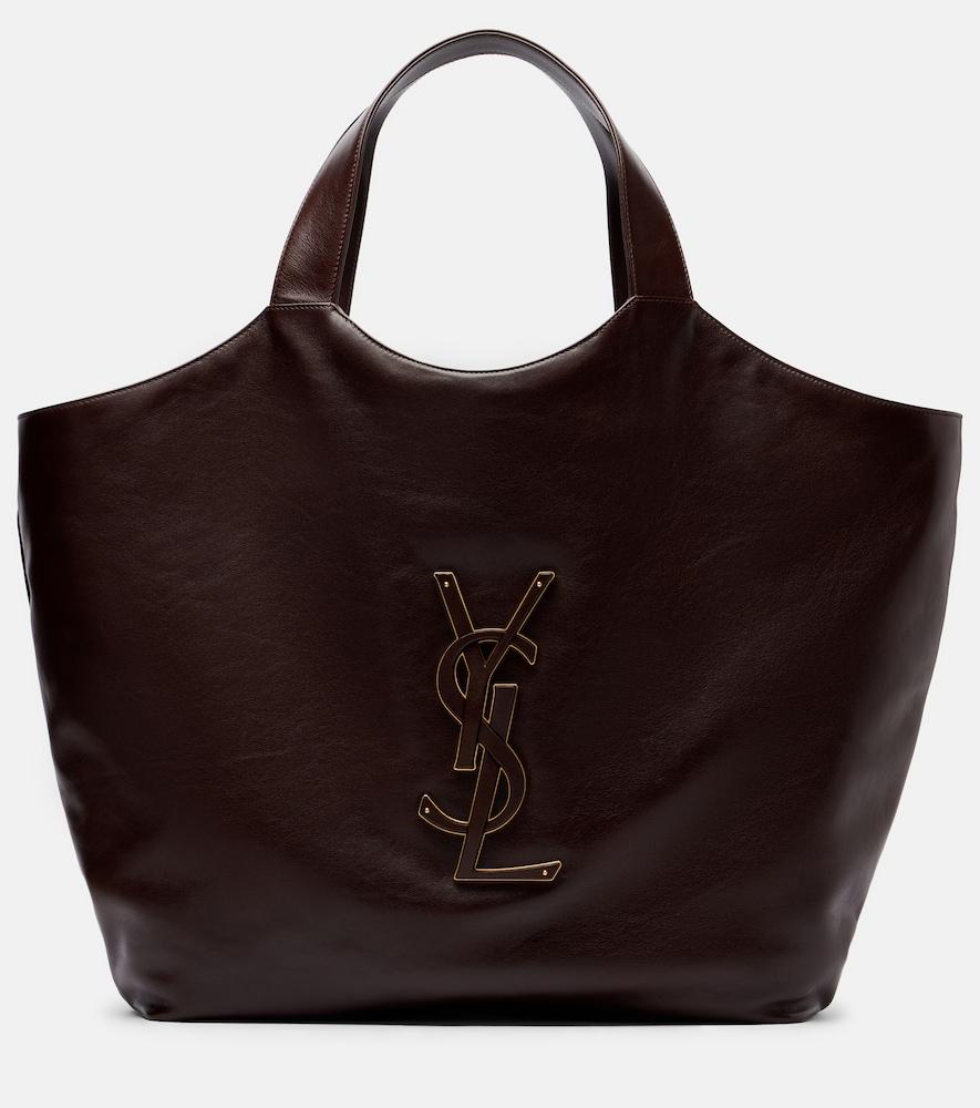 saint laurent icare maxi leather tote bag