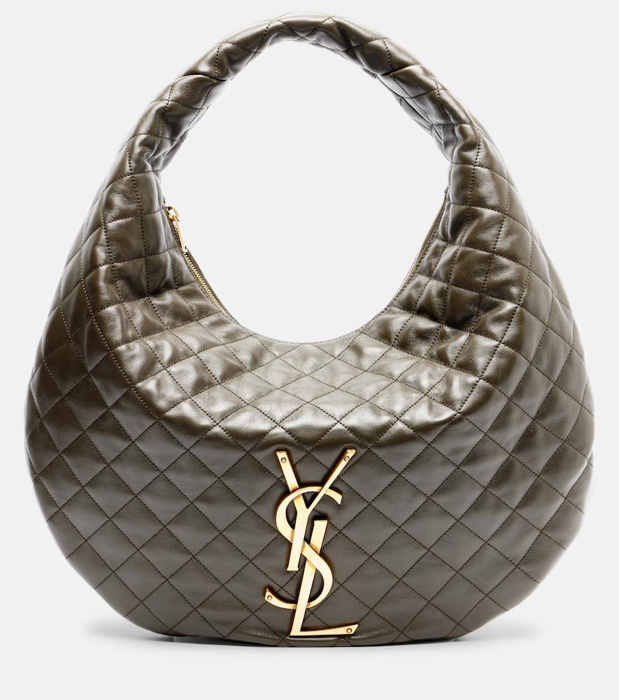 saint laurent icare medium quilted leather shoulder bag