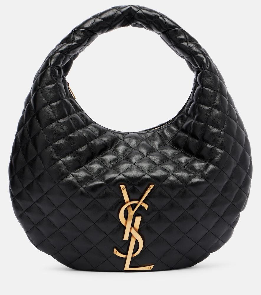 saint laurent icare medium quilted leather shoulder bag