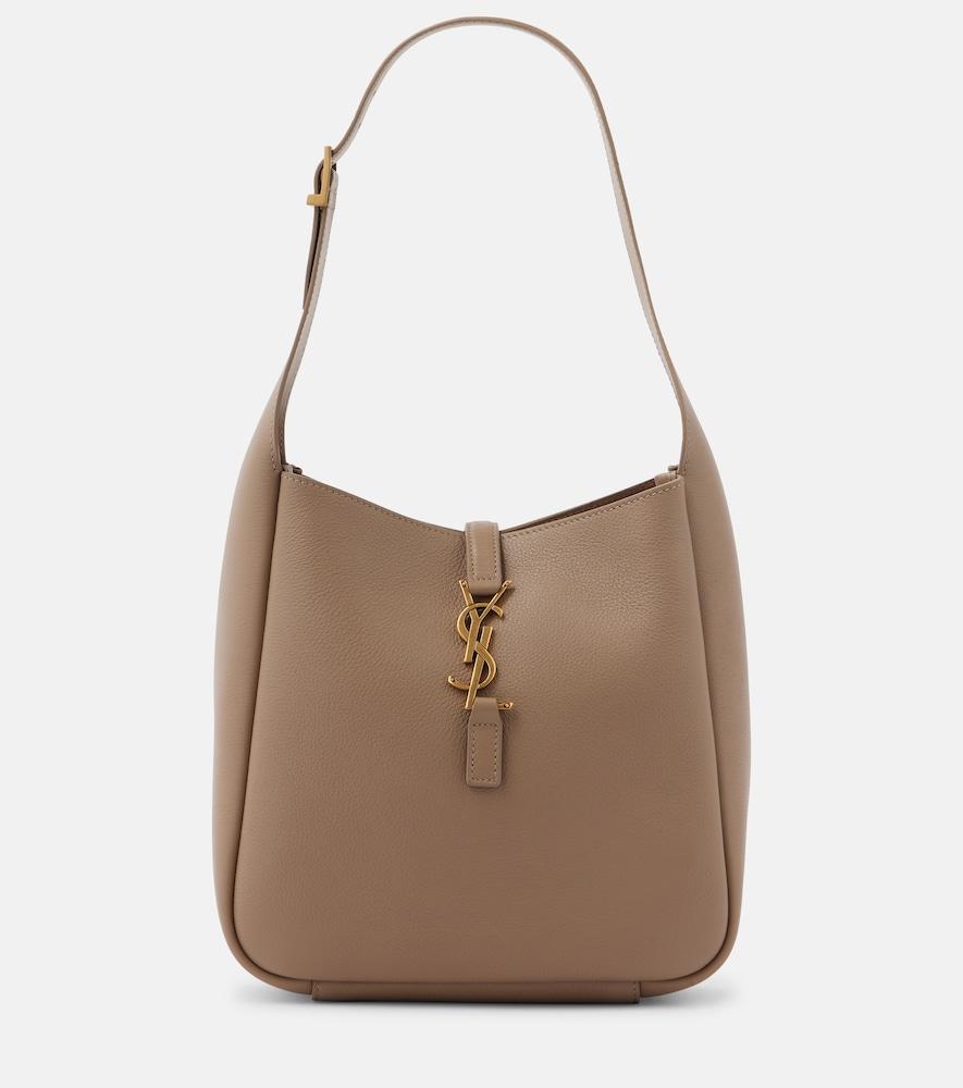 saint laurent le 5 à 7 small leather shoulder bag