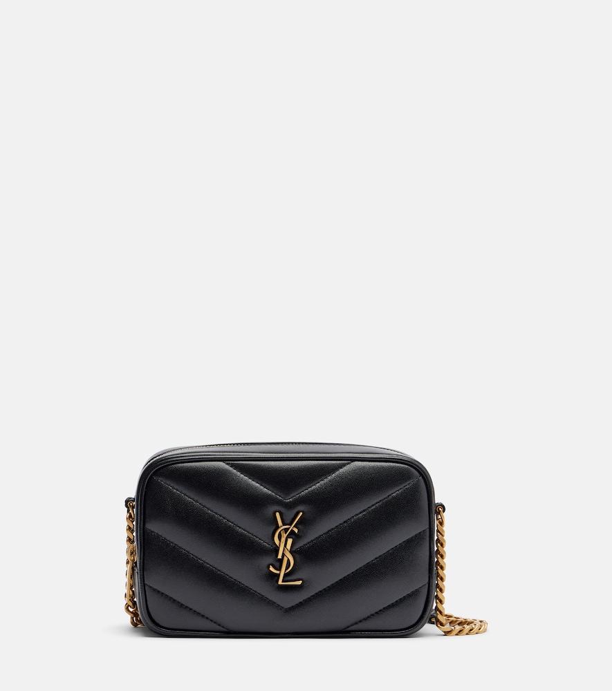 saint laurent loulou mini quilted leather camera bag