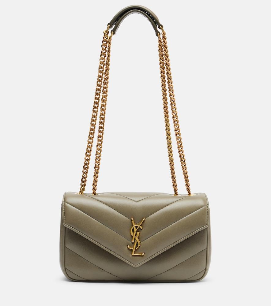 saint laurent loulou small leather shoulder bag