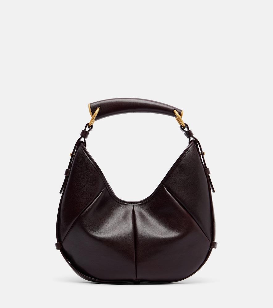 saint laurent mombasa small leather top-handle bag