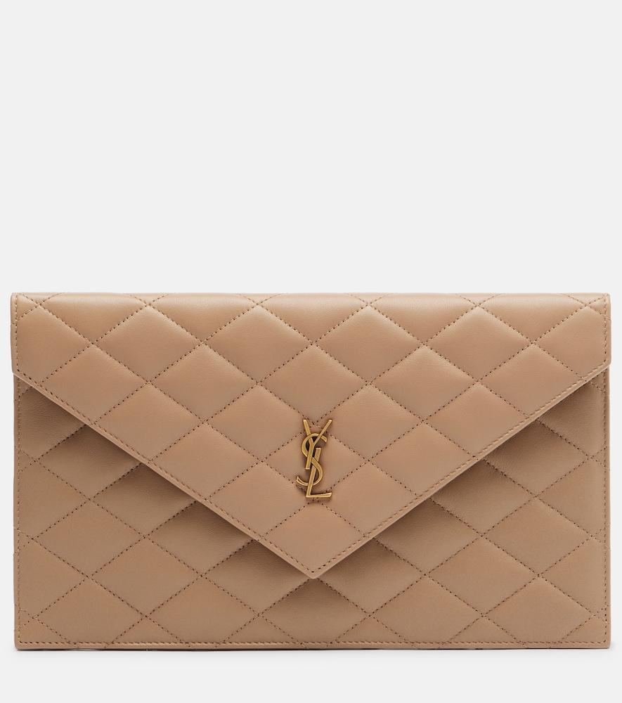 saint laurent paris cassandre leather pouch