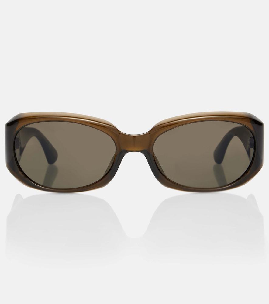saint laurent sl 868 oval sunglasses