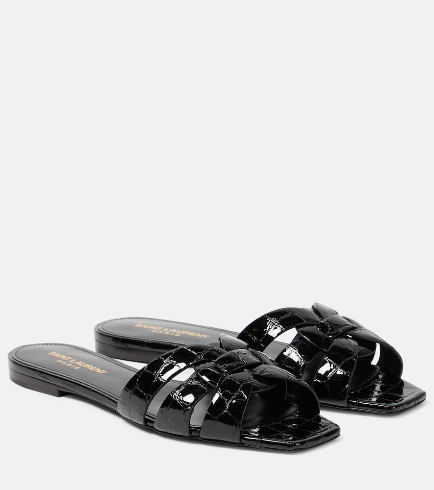 saint laurent tribute nu pieds 05 leather slides