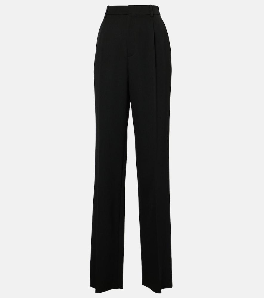 saint laurent wool tuxedo pants