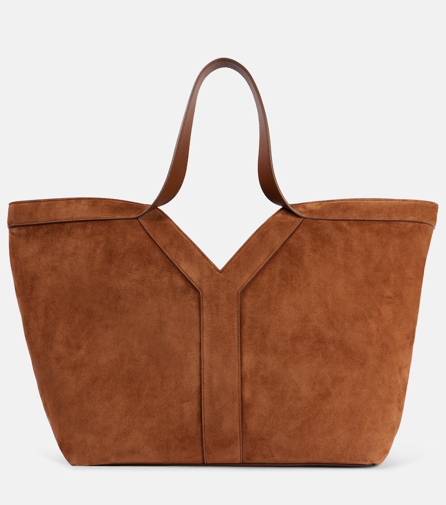 saint laurent y suede tote bag