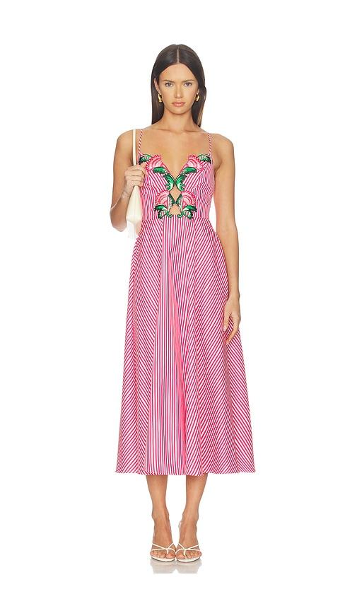 saloni jana-b dress in pink. - size 12 (also in 2, 6)