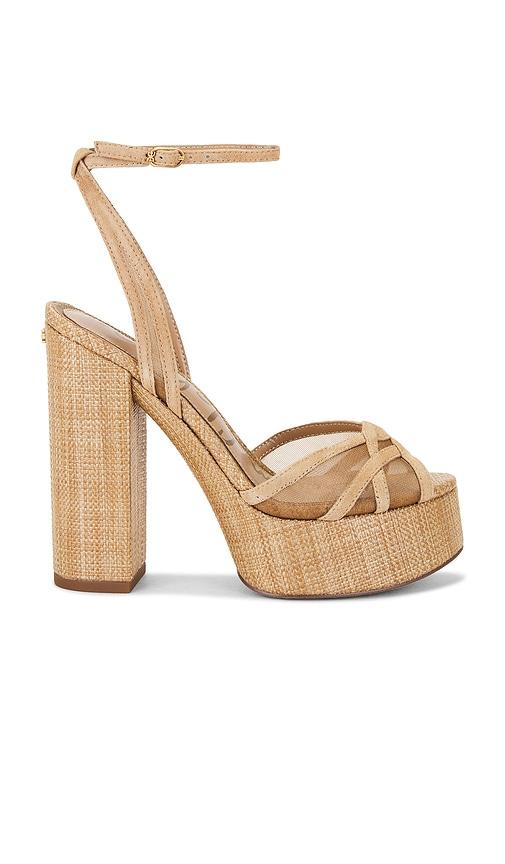 sam edelman sandy sandal in tan. - size 10 (also in 9.5)