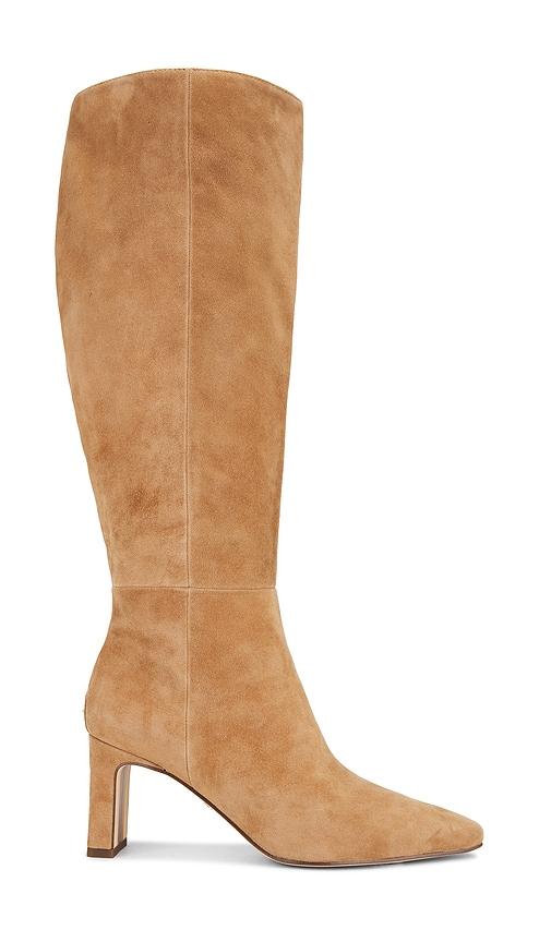 sam edelman sylvia wide calf boot in tan. - size 6 (also in 6.5, 7, 8.5)