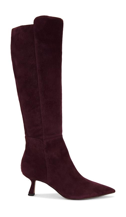 sam edelman taylin boot in burgundy. - size 6 (also in 7, 7.5, 8, 8.5)