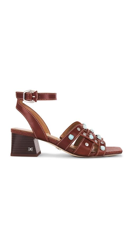 sam edelman wayla 2 sandal in brown. - size 6 (also in 7.5)