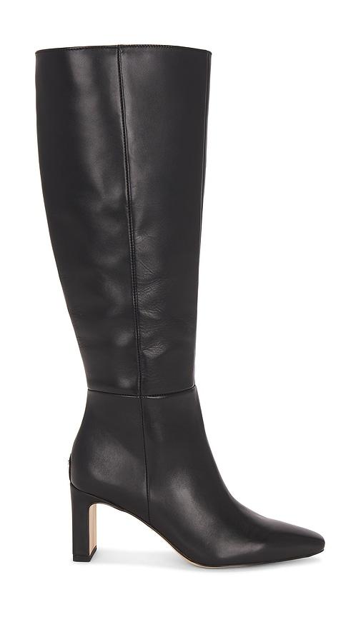 sam edelman wide calf sylvia boot in black. - size 10 (also in 6, 6.5, 7, 7.5, 8, 8.5, 9)