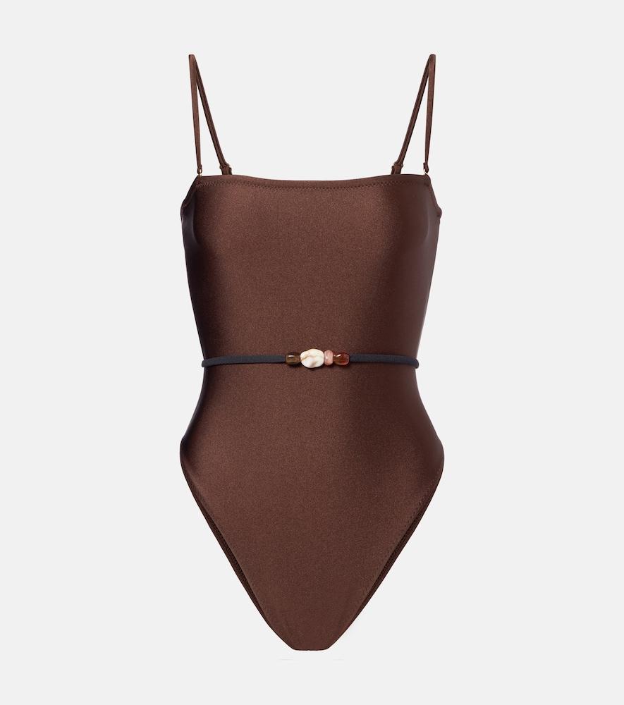 same beaded swimsuit