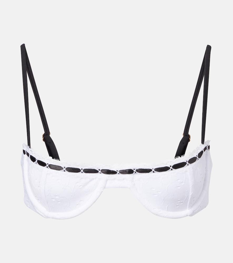 same broderie anglaise bikini top