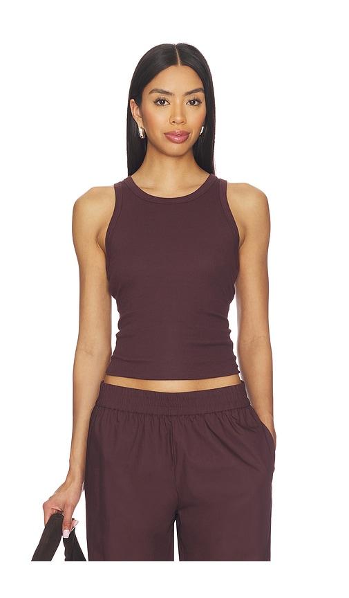 samsoe samsoe alexo tank in burgundy. - size l (also in m, s, xs)