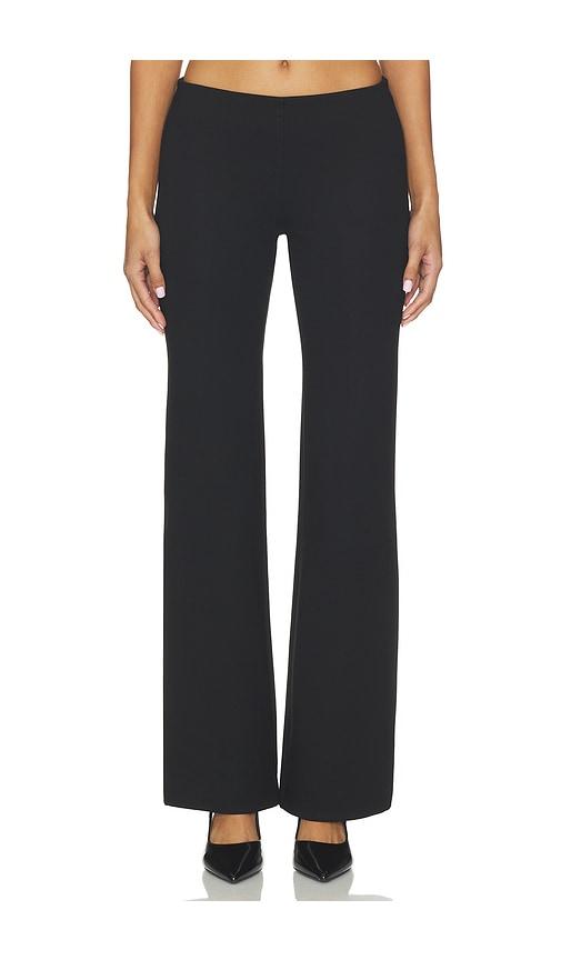 samsoe samsoe saclay trousers in black. - size l (also in m, s, xs)