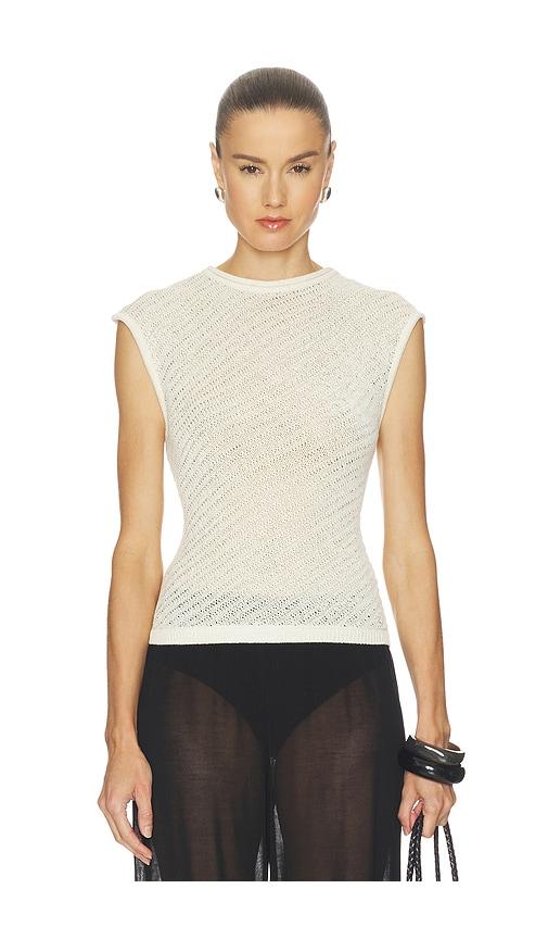 samsoe samsoe sairene top in beige. - size m (also in xs, s)