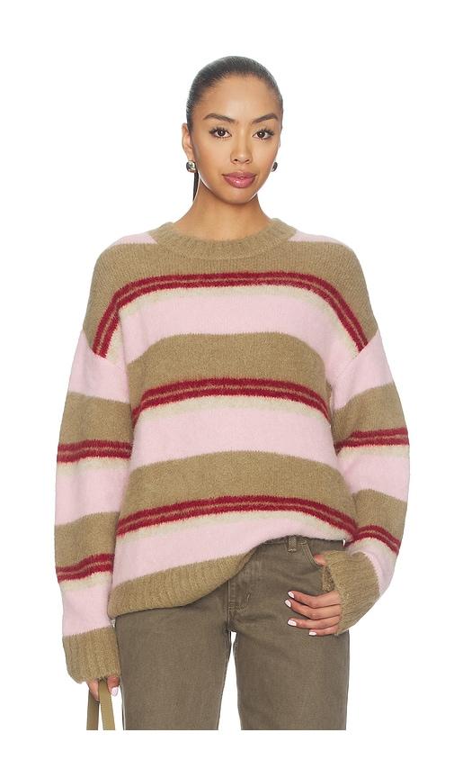 samsoe samsoe sajeanne sweater in multi. - size m (also in s, xs)