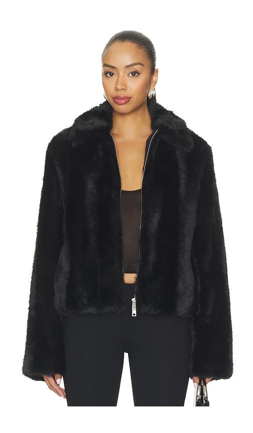 samsoe samsoe salyllo jacket in black. - size l (also in s, xs, m)