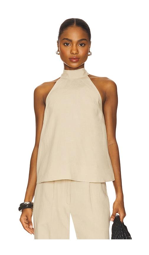 samsoe samsoe sarheo top in beige. - size l (also in m)