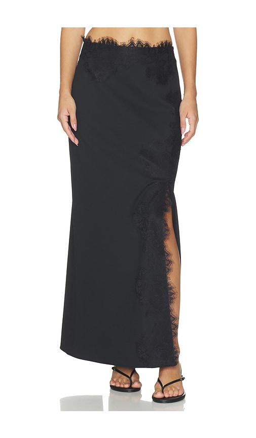 samsoe samsoe sarhino skirt in black. - size l (also in s, xs)