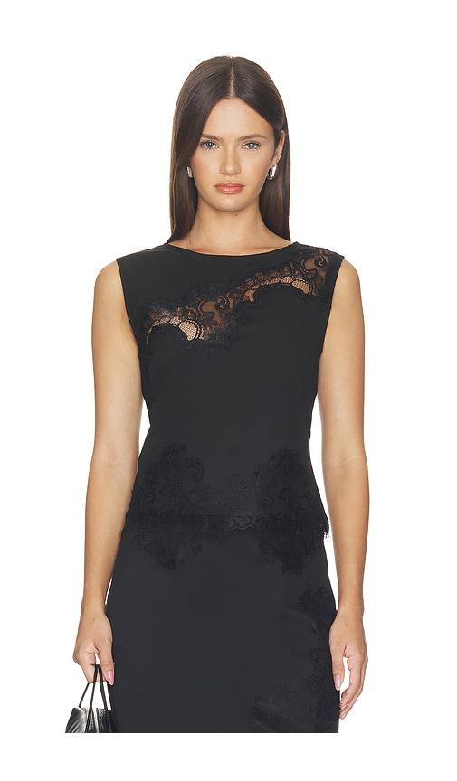 samsoe samsoe sarhino top in black. - size l (also in m, s, xs)