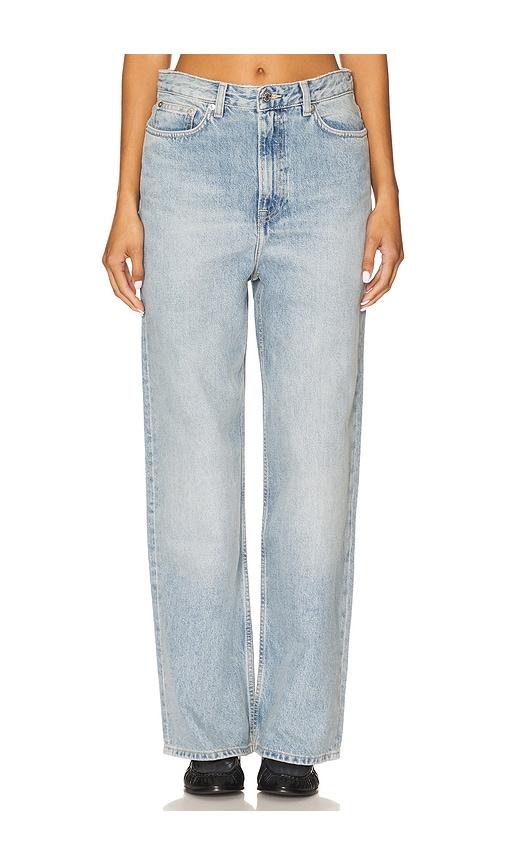 samsoe samsoe sashelly jeans in blue. - size 25 (also in 26, 29, 30, 31)