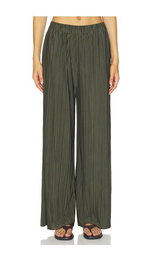 samsoe samsoe uma trousers in green. - size l (also in m, s, xs)