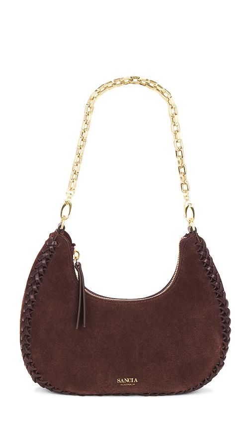 sancia zatka bag in brown.