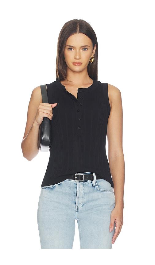 sanctuary back to bare tank top in black. - size l (also in xs, s, m, xl)